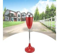 Posacenere da esterno, da pavimento, con coperchio regolabile, resistente alle intemperie e antiruggine, per terrazze