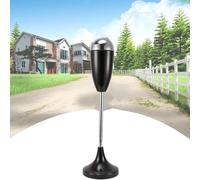 Posacenere da esterno, da pavimento, con coperchio regolabile, resistente alle intemperie e antiruggine, per terrazze