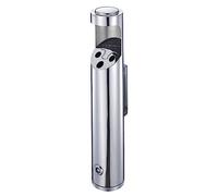 Posacenere da esterno in acciaio inox, portasigarette da pavimento, supporto per fumo da giardino, autoportante in metallo, per uso commerciale