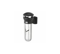 Posacenere da muro Rubbermaid Infinity nero H 46 cm - Ø 29,5 cm FG9W3200SSBLA