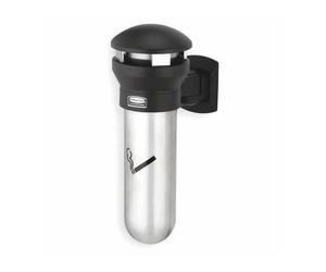 Posacenere da muro Rubbermaid Infinity™ nero H 46 cm - Ø 29,5 cm FG9W3200SSBLA