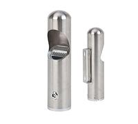 Posacenere da parete, chiudibile a chiave, per esterni, adatto per casa, giardino e terrazzo; contenitore antivento in acciaio inox per mozziconi per pub, bar, uffici, ristoranti e caffè.