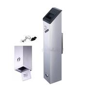 Posacenere Da Parete - Contenitore Per Mozziconi Di Sigaretta Da Esterno, Contenitore Per Sigarette Con Serratura, Contenitore Per Cenere Di Sigaretta Da Esterno