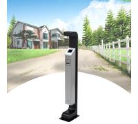 Posacenere Da Terra - Posacenere Verticale Per Mozziconi Di Sigaretta In Acciaio Inox, Antivento, Contenitore Per Cenere Indipendente Con Coperchio