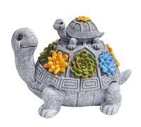 Posacenere esterno portacenere con coperchio Tartaruga Impermeabile Decorazione Resina Interno per sigarette Ufficio Casa