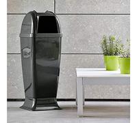Posacenere Gettacarte Elegante da Esterno e Interno in Plastica Resistente H85 c