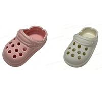 Posacenere in ceramica per sigarette, carino, portatile, senza fumo, per casa, esterno e ufficio, design squisito, durevole (bianco e rosa) (2 pezzi)