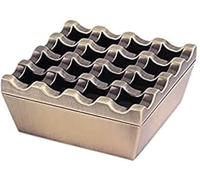 Posacenere in Metallo per Esterni per Sigari - Posacenere per Sigarette Posacenere Grande Antivento A 16 Fori Posacenere per Sigarette Antivento per Esterni Posacenere da Tavolo per Casa Hotel Gia