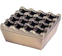 Posacenere in Metallo per Sigari per Esterni - Posacenere per Sigarette Posacenere per Sigarette Antivento Grande a 16 Fori Posacenere per Sigarette Antivento per Esterni Decorazione da Tavo