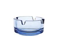 Posacenere in vetro per mini ceneri trasparente, accessorio per la casa, hotel, decorazione da tavolo per donna (blu)