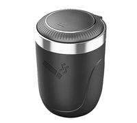 Posacenere per Auto con Coperchio per Alfa Romeo 4C Coupe/Spider 2014-2020 Portatile a Prova di Perdite Senza Fumo Resistente agli Odori Autoestinguente Black style