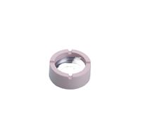 Posacenere per la casa, per fumare erbacce, accessori per scrivania, sigarette, tabacco, ufficio, auto, posacenere creativo, regalo per fidanzato (rotondo rosa)