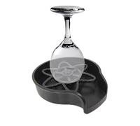 Posacenere per lavello: in ad alta pressione, facile da pulire, pulitore per bicchieri da cucina in acciaio inox, efficiente spruzzatore rotante, lavabile per bottiglie portatile da cucina