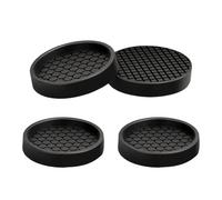 Posacenere per mobili, in , antiscivolo, 4 pezzi, in silicone, antiscivolo, per pavimenti in legno duro, per letto, divano, armadio, divano, sedia, tavolo