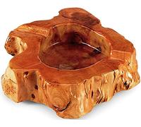 Posacenere per sigari in legno, per interni ed esterni, ottimo regalo per gli amanti dei sigari, fumatori e uomini, diverse forme e consegna casuale (2 slot) (legno)