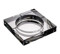 Posacenere per sigari, moderno e quadrato, in cristallo, decorativo, per interni, casa e ufficio, da tavolo