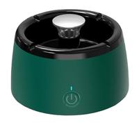 Posacenere portatile, purificazione negativa da 4x5 pollici di purificazione a ioni a fumo senza fumo USB ricarica del tabacco anticarico Porta di di tabacco per il dlug e la casa