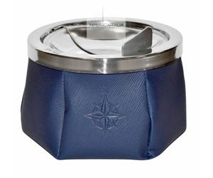 POSACENERE SACCHETTO BLU CON ROSA DEI VENTI - MARINE BUSINESS