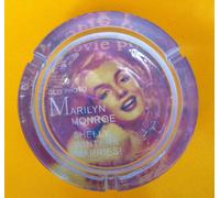 Posacenere vetro cristal tondo grande Marylin