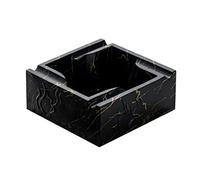 Posaceneri Moderni Posacenere in ceramica Portacenere da fumo da tavolo di grande capacità Posacenere for sigari Portacenere for fumatori for desktop da ufficio a casa Posacenere Carino (Color : Blac
