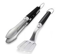 WEBER 6645 Set utensili Premium 2 pezzi spatola e pinza