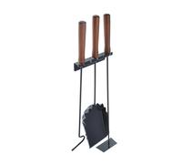 Posate da Camino a Parete Accessori per Camini Camino Kaminwerkzeug 3 Pz.
