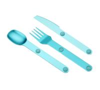 Posate da campeggio | Cucchiaio forchetta coltello 3 pezzi posate magnetiche | Set di posate da esterno per donne e uomini all'aperto escursionismo campeggio picnic ciclismo backpacking