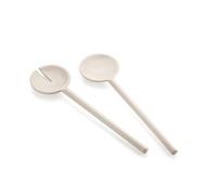 Posate da insalata Guzzini Tiffany bianco, set due posate