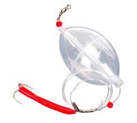 Posate de pêche à la Bulle - Eau - Corps flotants Flexibles illuminables pour pêche | Kit Clear Bobbers | Set de Pose de Slip résistant intempéries pour la Douce e