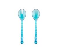 Guzzini - Vanity, Posate Insalata, in Bio-Based San e Bio-Based SMMA - Aria (Azzurro Mare)