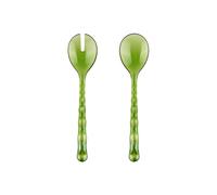Guzzini - Vanity, Posate Insalata, Verde ninfea, in Bio-Based San e Bio-Based SMMA - Acqua