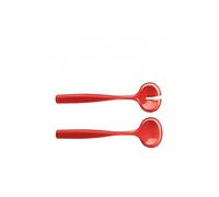 Posate per insalata guzzini collezione grace rosso 29730065