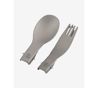 Posate pieghevoli Robens Folding Alloy Cutlery Set grigio