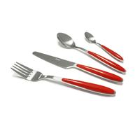 Posate Pradel essentiel Colorfull Rosso Metallo 20 Pezzi