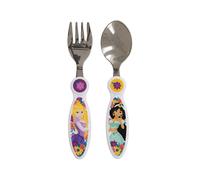 POSATE TINISU Disney Principesse, 2 pezzi, forchetta e cucchiaio