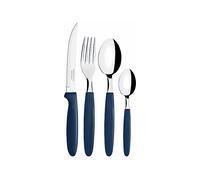 Tramontina Set Posate in Acciaio Inox Ipanema Colore Blu 25 pezzi