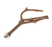 Posatoio per uccelli TIAKI trespolo a Y - Tg. M: ca. Ø 2,5 x L 25 cm