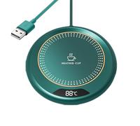 Posavasos termo inteligente para el hogar - Calentamiento regolabile en 3 livelli hasta 55 °C, calentador de café eléctrico, calentador de tazas con control de temperatura de 20 W | Perfecto para té