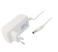 POSB12050A-WH Alimentatore: Impulso 12VDC 0,5A Off: 5,5/2,1 6W Connettore: EU...
