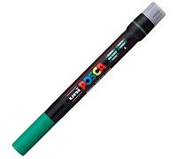 Uni-Ball Posca PCF-350 - Pennarello con punta a pennello, 8 mm, colore: Verde