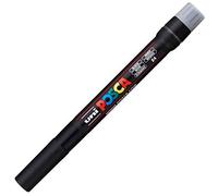 POSCA 181699 - Marcatore POSCA con punta a pennello, nero | Pennarello con inchiostro a base d'acqua a pigmenti, punta a pennello flessibile da 1 a 10 mm