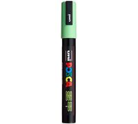 POSCA 182566 - Marcatore POSCA con punta tonda media, verde chiaro | Pennarello con inchiostro a base d'acqua a pigmenti, coprente, per quasi tutte le superfici, punta sostituibile