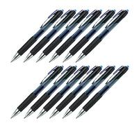 POSCA 205059 - Penna a sfera gel Signo UMN-207, 0,4 mm, blu, 12 pezzi