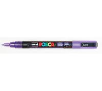 Posca Acrylic Paint Marker, PC-3M Fine tip, Glitter Violet (PX197996000)