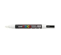 Penne acriliche uni-ball POSCA PC-3M 0,9 - 1,3 mm bianche