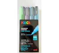 POSCA PC-3M Pennarello Acrilico Con Punta Rotonda, 0,9-1,3mm/ Singolo O In Set