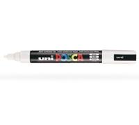 POSCA PC5M BL evidenziatore 1 pz Punta sottile Bianco