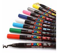 Posca PCF-350 Spazzola con Punta Marcatore a Vernice Arte Penna - Set Di 3