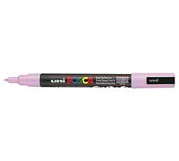 POSCA - Pennarello acrilico PC-3M con punta tonda fine, rosa chiaro | Pennarello con punta arrotondata da 0,9-1,3 mm per quasi tutte le superfici