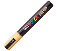 POSCA - Pennarello acrilico PC-5M albicocca, punta 1,8-2,5 mm | Pennarello con inchiostro a base d'acqua a pigmenti, coprente, per quasi tutte le superfici, punta sostituibile